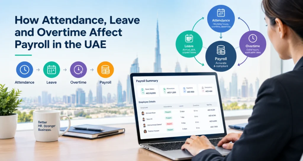 How Attendance, Leave and Overtime Affect Payroll in the UAE